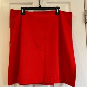Cabi Size 16 Orange Mini Skirt